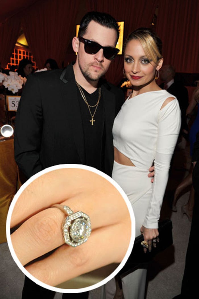 Nicole richie engagement on sale ring